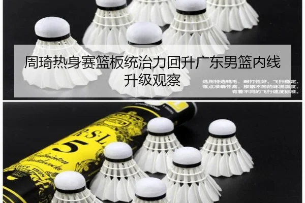 周琦热身赛篮板统治力回升广东男篮内线升级观察